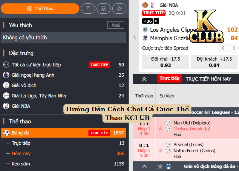Cá Cược Thể Thao KCLUB