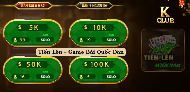 Tiến Lên – Game Bài Quốc Dân